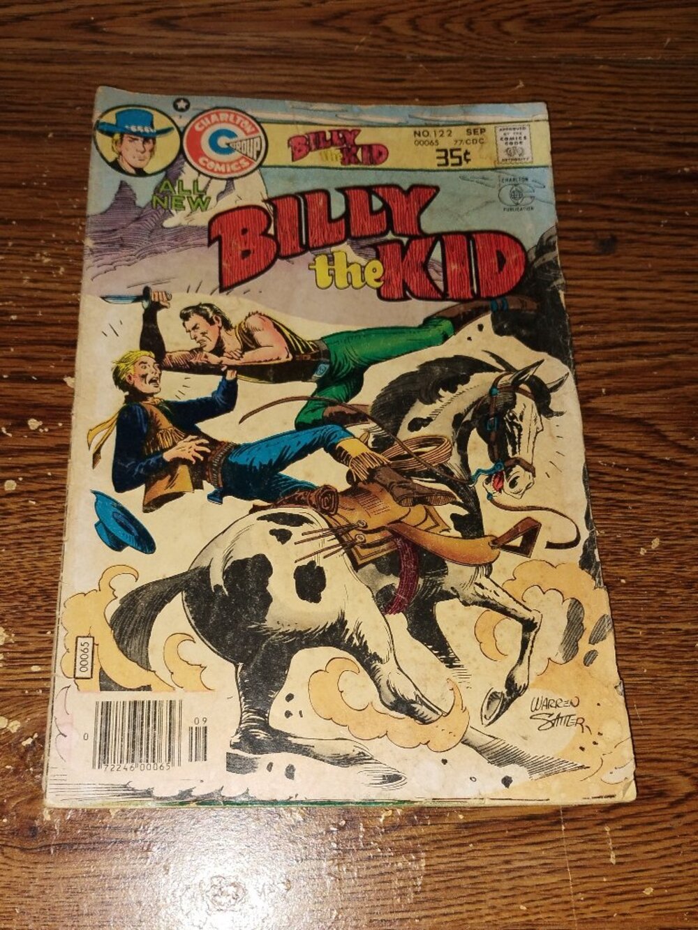 Billy the Kid #122 (Charlton Comics, 1977)